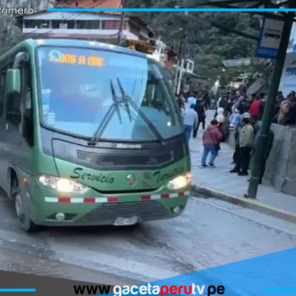 Consettur amenaza con suspender buses a Machu Picchu si no hay garantías de seguridad
