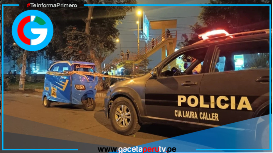 Mototaxista se debate entre la vida y la muerte tras ataque armado en Los Olivos