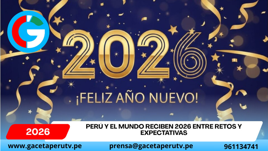 Perú y el mundo reciben 2026 entre retos y expectativas