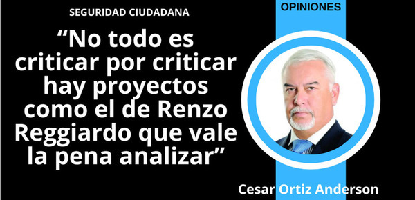 No todo es criticar por criticar hay proyectos como el de Renzo Reggiardo que vale la pena analizar