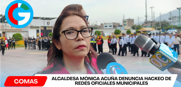 Alcaldesa Mónica Acuña denuncia hackeo de redes oficiales municipales