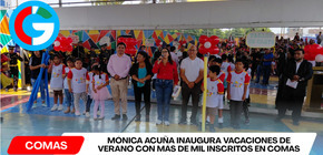 Mónica Acuña inaugura Vacaciones de Verano con más de mil inscritos en Comas
