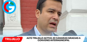 Alto Trujillo activa 40 cámaras gracias a convenio intermunicipal