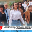 Alcaldesa Mónica Acuña fortalece obras, fiscalización y alianzas en Comas