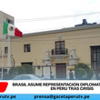 Brasil asume representación diplomática de México en Perú tras crisis