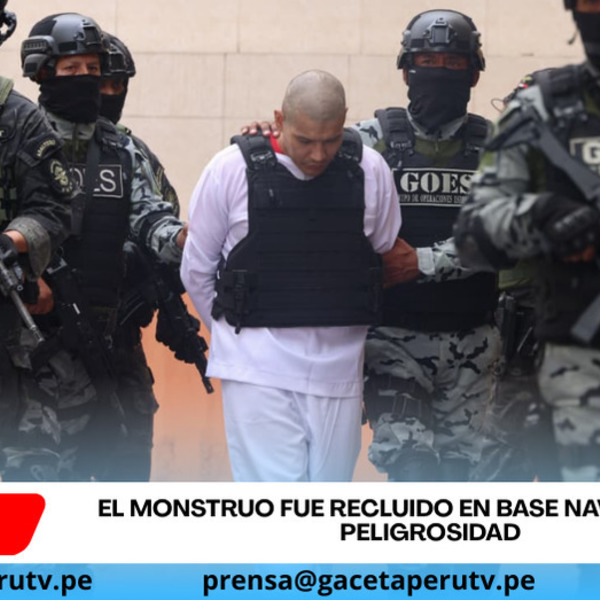 El Monstruo fue recluido en Base Naval por alta peligrosidad