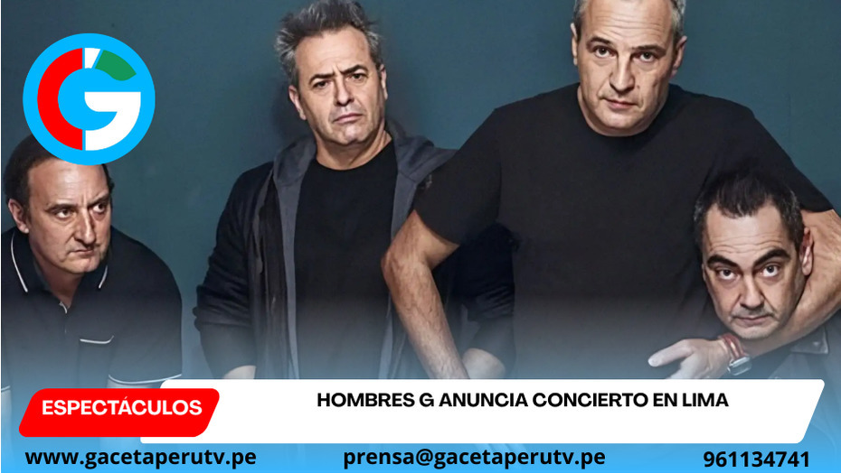 Hombres G anuncia concierto en Lima: fecha, venta y entradas