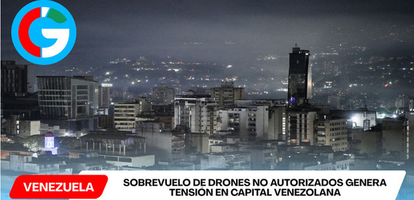 Venezuela en alerta por drones y disparos cerca del palacio presidencial