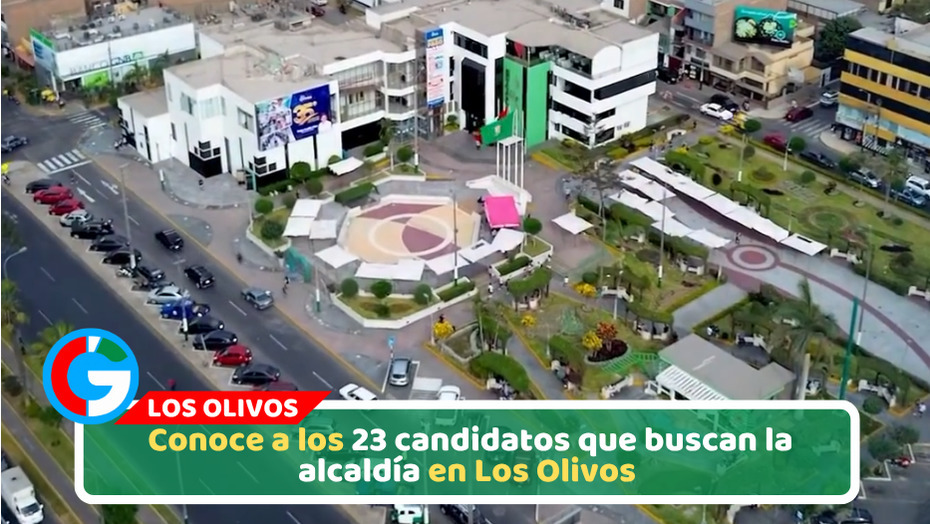 Conoce a los 23 candidatos que buscan la alcaldía en Los Olivos
