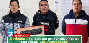 Detienen a policías por presuntos vínculos con banda "Los Apretadores"