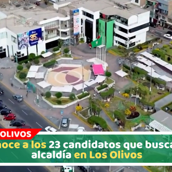 Conoce a los 23 candidatos que buscan la alcaldía en Los Olivos
