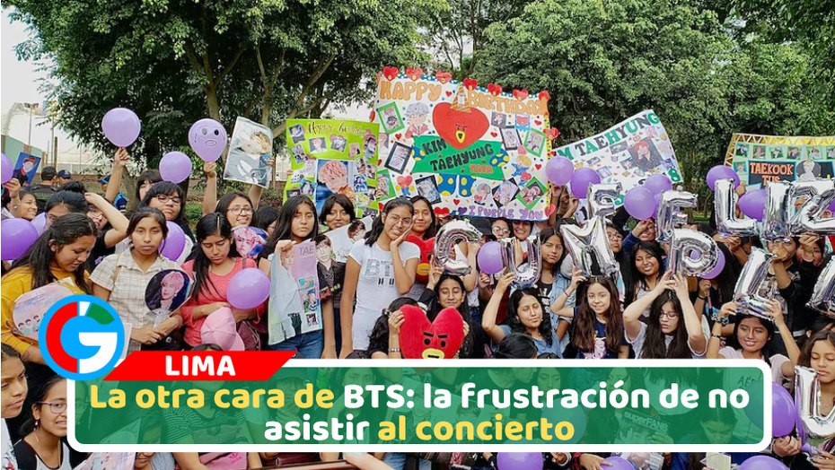 La otra cara de BTS: la frustración de no asistir al concierto