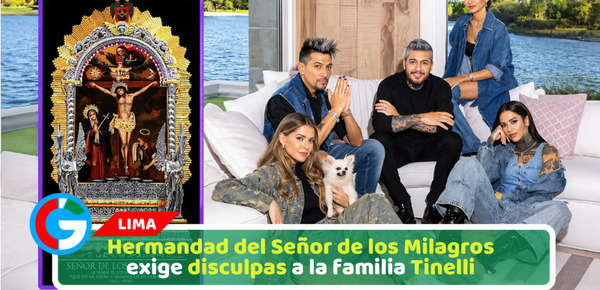 Hermandad del Señor de los Milagros exige disculpas a la familia Tinelli