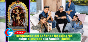 Hermandad del Señor de los Milagros exige disculpas a la familia Tinelli