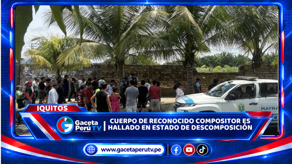 Cuerpo de reconocido compositor es hallado en estado de descomposición