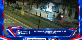 Detienen a ciclista por muerte de motociclista