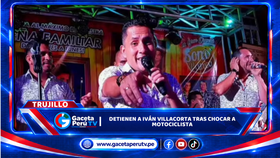 Detienen a Iván Villacorta tras chocar a motociclista