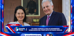 Álvaro Vargas Llosa es nombrado embajador del Perú ante Estados Unidos