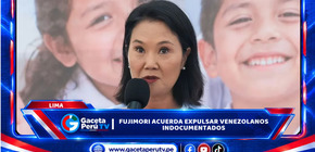 Lima: Fujimori acuerda expulsar venezolanos indocumentados