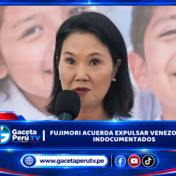 Lima: Fujimori acuerda expulsar venezolanos indocumentados