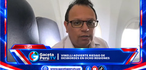 Lima: Vinelli advierte riesgo de desbordes en ocho regiones