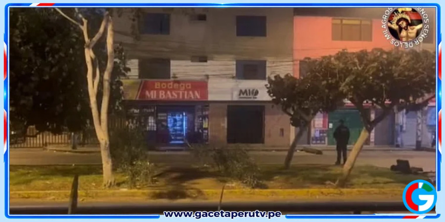 Los Olivos: Lanzan granada y dejan amenaza en una bodega