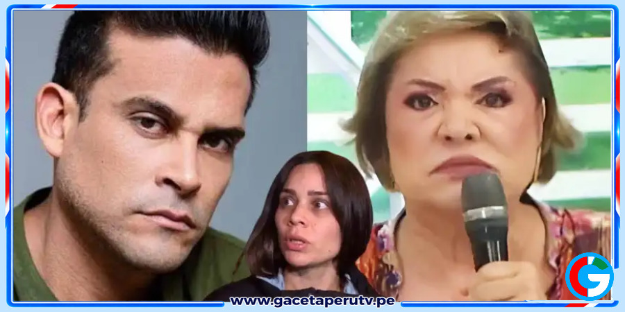 Christian Domínguez y Rosario Sasieta enfrentados por Andrea San Martín