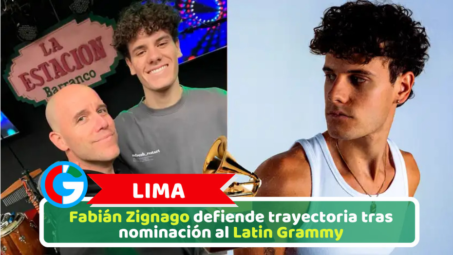 Lima: Fabián Zignago defiende trayectoria tras nominación al Latin Grammy