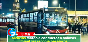 Sicarios matan a conductor a balazos mientras recogía pasajeros