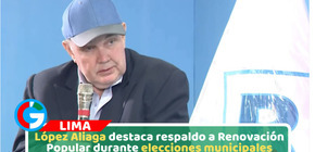 López Aliaga agradece respaldo ciudadano tras resultados de boca de urna