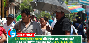 La temperatura diurna aumentará hasta 38°C desde hoy en la selva