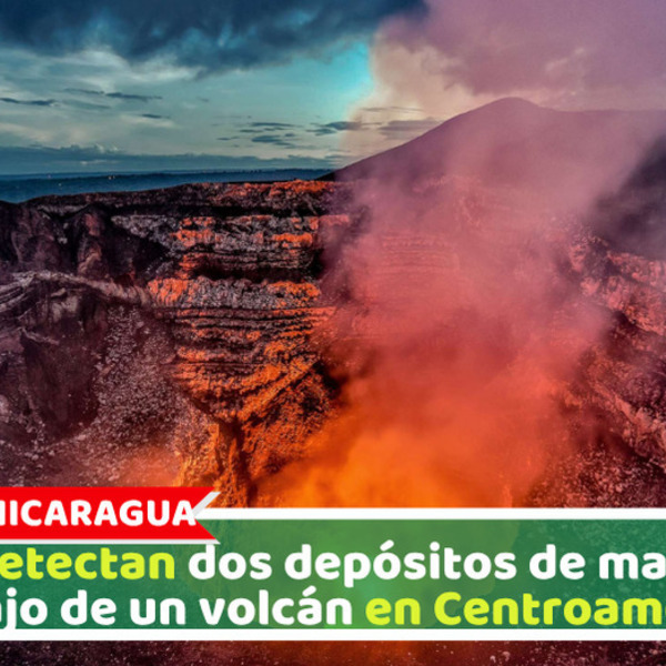 Se detectan dos depósitos de magma debajo de un volcán en Centroamérica