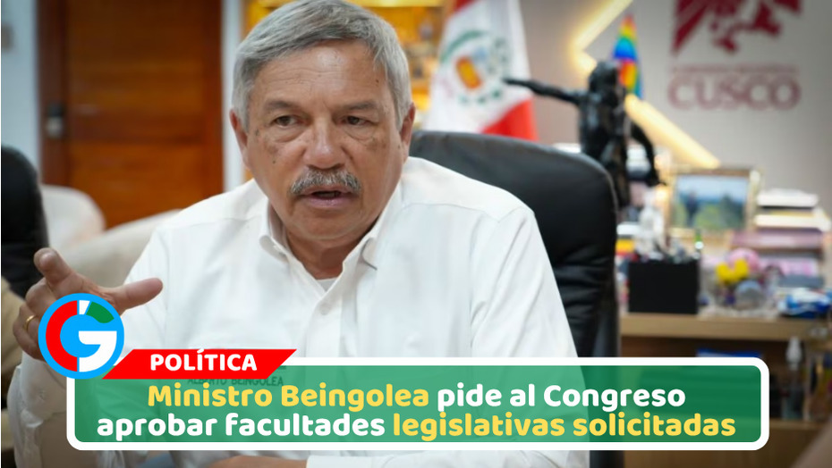 Beingolea cuestiona dictamen de Juntos por el Perú sobre facultades