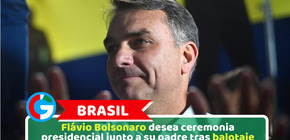 Brasil: Flávio Bolsonaro desea ceremonia presidencial junto a su padre tras balotaje
