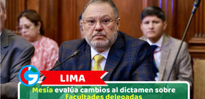 Lima: Mesía evalúa cambios al dictamen sobre facultades delegadas