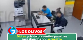 Los Olivos: Dictan prisión preventiva para tres investigados por secuestro