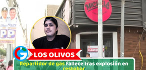 Los Olivos: Repartidor de gas fallece tras explosión en restobar