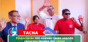 Tacna: Financiarán 100 nuevas casas usando recursos locales del canon