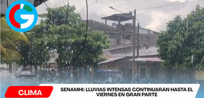 Senamhi: lluvias intensas continuarán hasta el viernes en gran parte