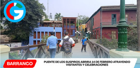 Puente de los Suspiros abrirá 14 de febrero atrayendo visitantes y celebraciones