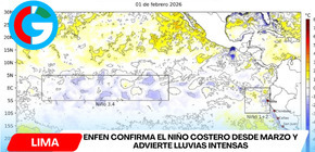 Enfen confirma El Niño costero desde marzo y advierte lluvias intensas