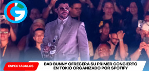 Bad Bunny ofrecerá su primer concierto histórico en Tokio organizado por Spotify