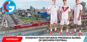 Hugo Ancajima, Jorge Murrugarra y Sebastián Cavero lideran en Perú el lanzamiento global del Standout Pack de Skechers junto a Harry Kane