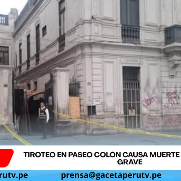 Balacera en bar clandestino de Lima deja un muerto más