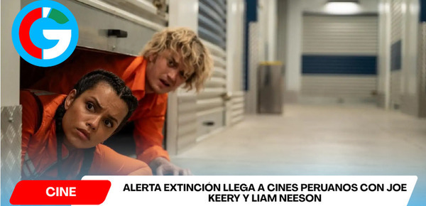 Alerta Extinción llega a cines peruanos con Joe Keery y Liam Neeson
