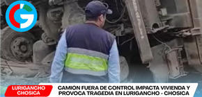 Camión pierde control y causa tragedia con dos muertos en Lurigancho - Chosica