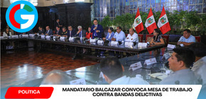 Balcázar se reúne con transportistas para enfrentar crimen organizado