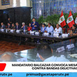 Balcázar se reúne con transportistas para enfrentar crimen organizado