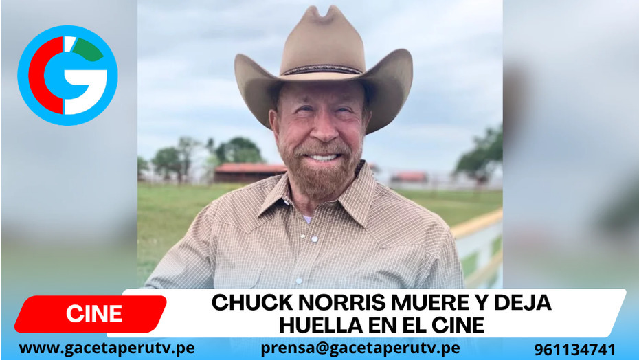 Muere Chuck Norris, ícono del cine de acción mundial