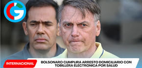 Bolsonaro cumplirá arresto domiciliario con tobillera electrónica por salud